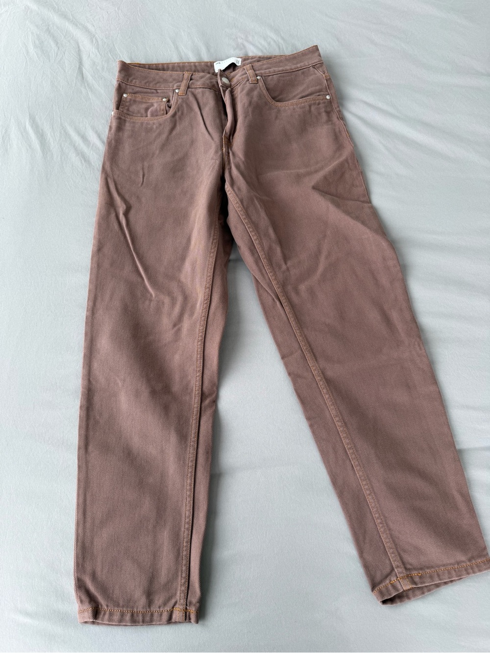 ASOS Men's Straight Jeans in Muted Brown